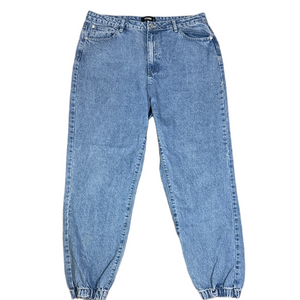 Missguided + Light Blue High Rise Jogger Jeans SKU1135